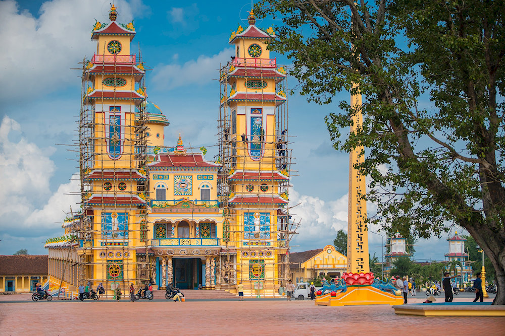 Tòa Thánh Tây Ninh được trùng tu năm 2023